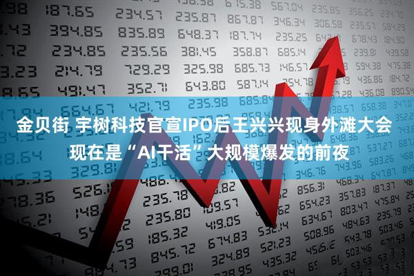 金贝街 宇树科技官宣IPO后王兴兴现身外滩大会  现在是“AI干活”大规模爆发的前夜