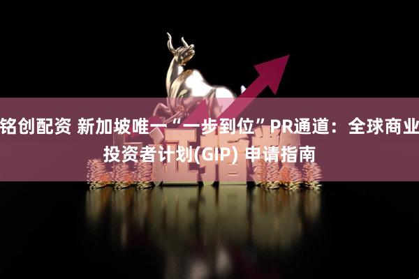 铭创配资 新加坡唯一“一步到位”PR通道:全球商业投资者计划(GIP) 申请指南